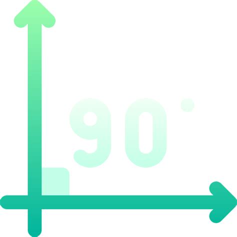 Angle Basic Gradient Gradient Icon