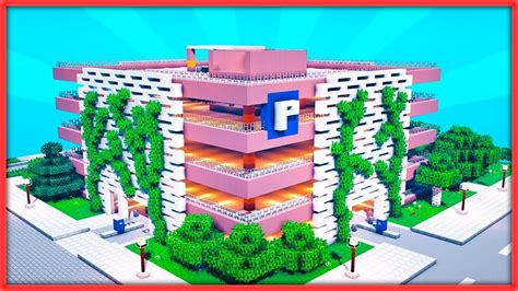 Parking Moderno Para Ciudades En Minecraft InspiraciÓn Youtube