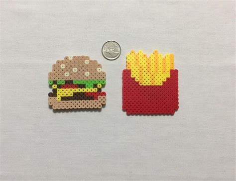 Pixel Art Food Easy Pixel Art Fuse Beads Hama Beads Easy Perler