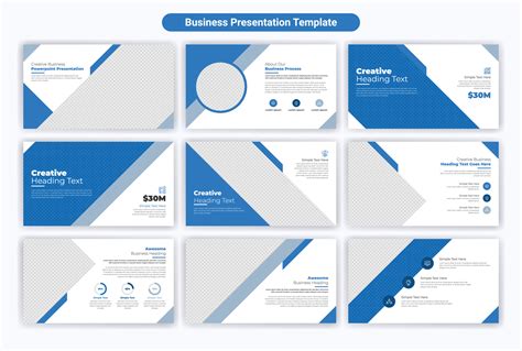 Ppt Slide Format Pastel Memphis Presentation Template Pack