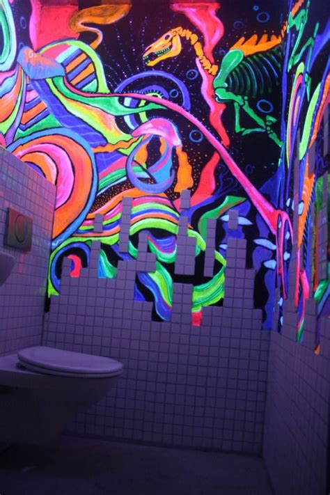 Photography Art Trippy Painting Psychedelic Bathroom Surreal Vivid