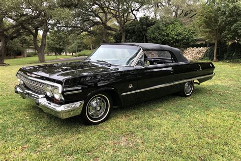 Sold Restored 1963 Chevrolet Impala Ss Convertible With A