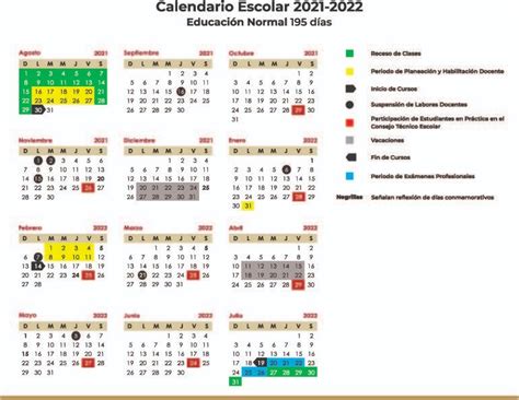 Descarga Calendario Escolar De La Sep Ciclo 2021 2022 Reverasite