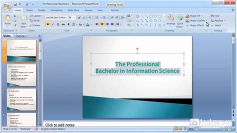 Template For Powerpoint 2007