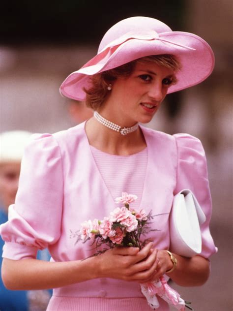 Pretty In Pink Princess Dianas Most Stylish Hats Popsugar Fashion Photo 32