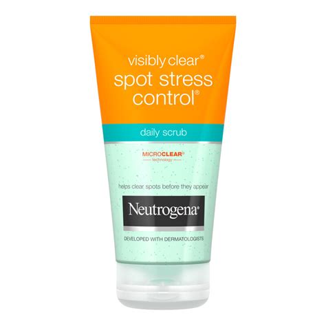 Buy Neutrogena Visibly Clear Spot Stress Control Daily Scrub 150ml