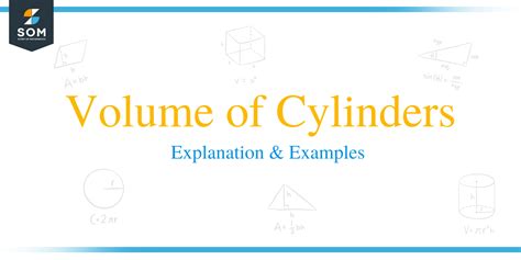 Volume Of Cylinders Explanation And Examples