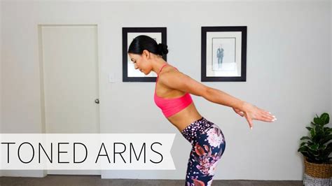 Tone Your Arms Workout No Equipment Youtube