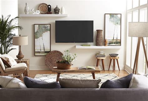 What To Put Under A Mounted Tv Photos Living Room Entertainment