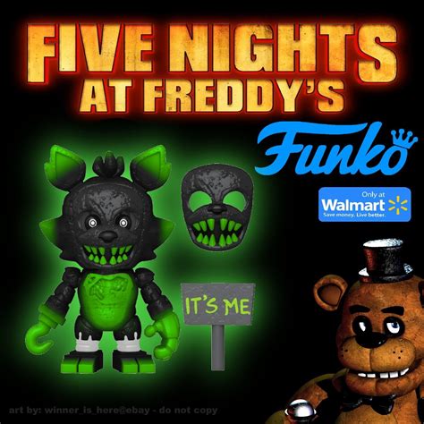 Funko Snaps Five Nights At Freddys Fnaf Phantom Foxy Walmart Exclusive