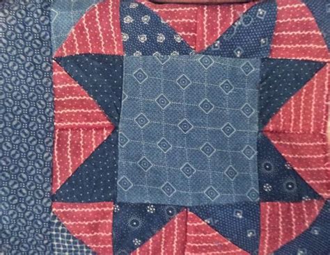 Civil War Quilts Stars In A Time Warp 8 Indigo Blue