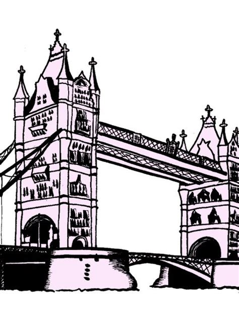 How to draw the london tower bridge, london tower bridge is a most beautiful bridge in uk drawing the tower bridge in london city, after staying for almost six months in london england. Tower Bridge London Drawing | Free download on ClipArtMag