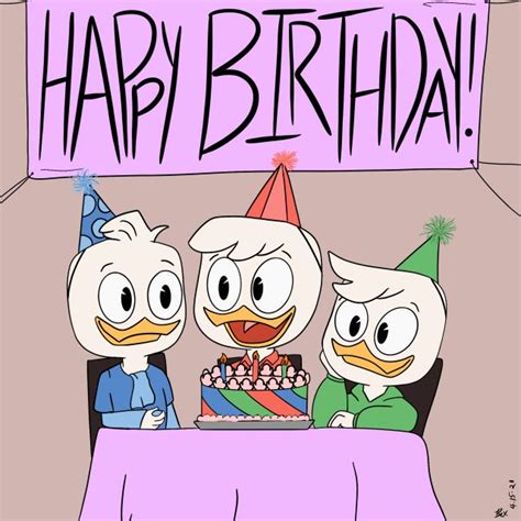 Mally Vanderquack — Happy Birthday Boys Duck Tales Disney
