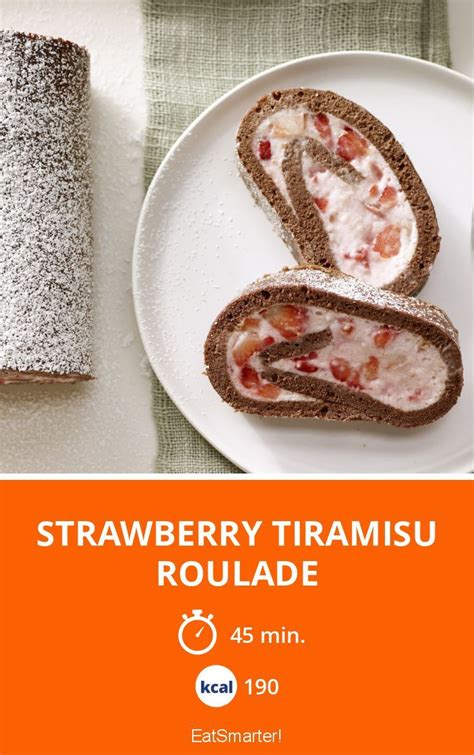 Strawberry Tiramisu Roulade Recipe Eat Smarter Usa Hot Sex Picture