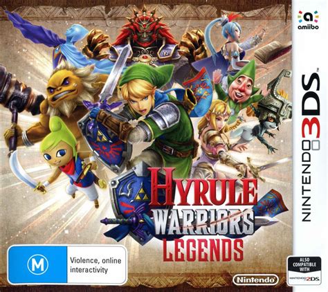 Hyrule Warriors Legends 2016 Nintendo 3ds Box Cover Art Mobygames