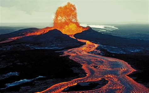 Hawaii Volcano Wallpaper Wallpapersafari