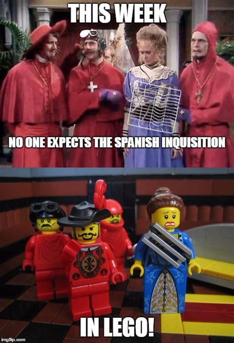 I didn't expect this kind of spanish inquisition! nobody expects the spanish inquisition! spanish inquisition Memes & GIFs - Imgflip