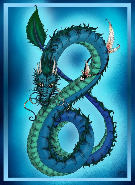 Chinese Dragon Coloured By Esperta On Deviantart