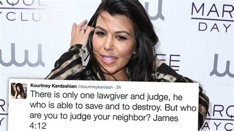 The Good Book Kourtney Kardashian Quotes Bible After Split With Scott Disick Who Are You To