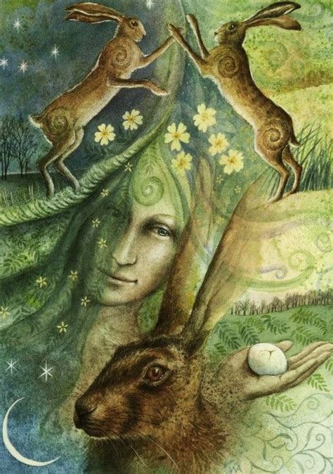 Eostre And The Hares Egg Wheel Of The Year Pagan Shop Home