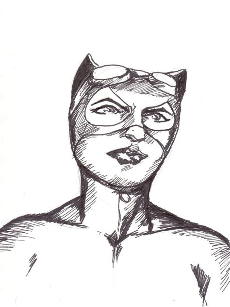 Catwoman Drawing At Getdrawings Free Download