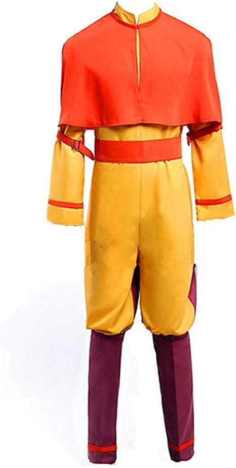 Maogou Avatar Cosplay Aang Costume Outfit The Last Airbender Halloween