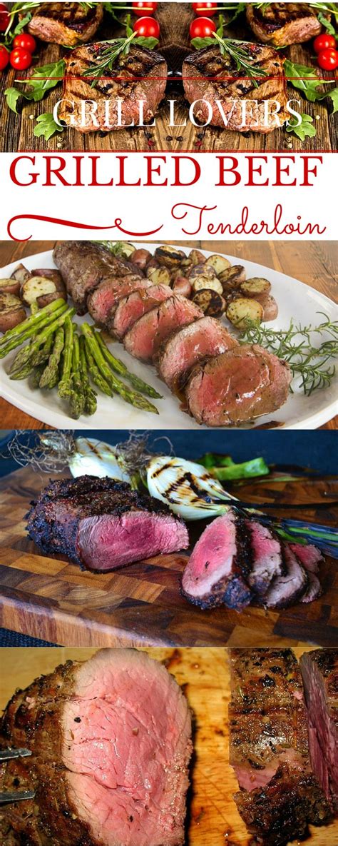 Reviewed by millions of home cooks. Grilled Beef Tenderloin Recipe (Servings: 10 | Beef ...