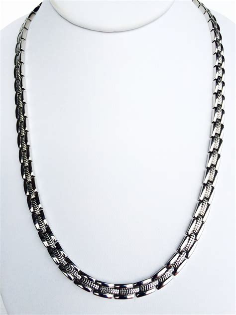 Stainless Steel Necklace Smn 03 Syntropy Zone