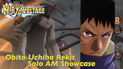 Obito Uchiha Rekit Showcase Naruto X Boruto Ninja Voltage Youtube