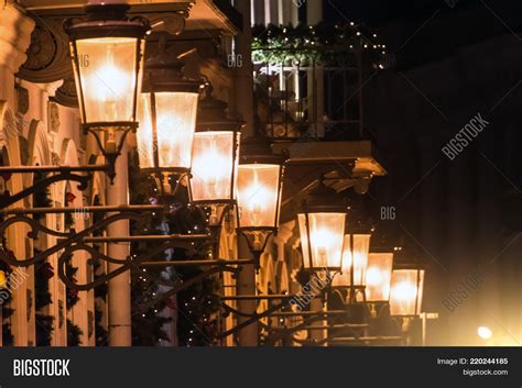 Vintage Street Lights Image And Photo Free Trial Bigstock