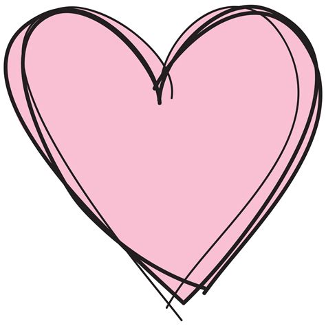 Pink Heart On White Background Free Stock Photo - Public Domain Pictures