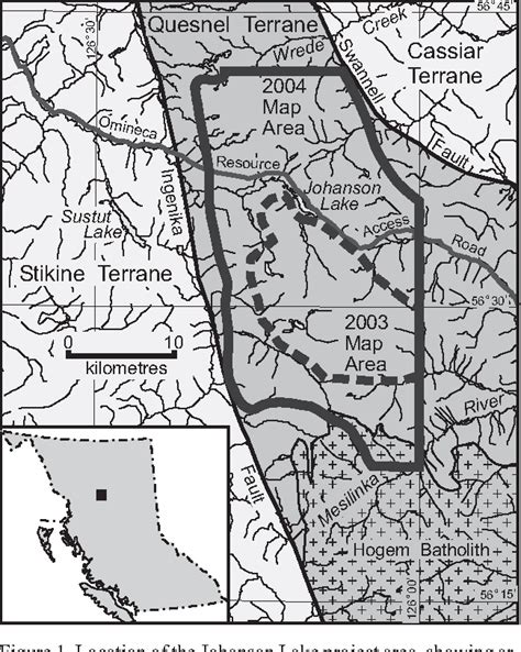 Figure 1 From Geology And Mineral Occurrences Of The Quesnel Terrane