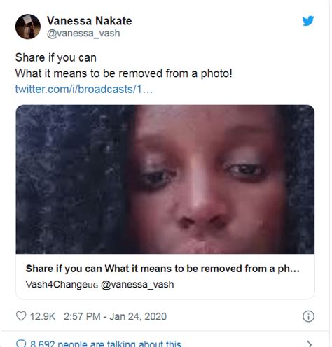 Ugandan Climate Activist Angry Over Racist Photo Crop