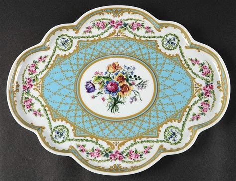 Изучайте релизы nader sadek на discogs. Sadek Sevres 12" Oval Scalloped Tray | Porcelain dolls ...