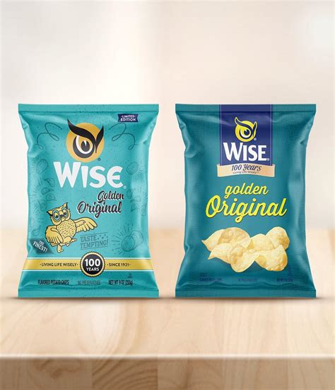Wise Snacks Pack Retro Diseño De Packaging Imaginity