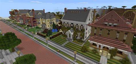 The Neighborhood Creation Minecraft Pe Maps