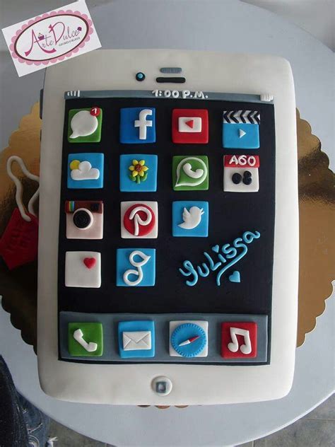 Iphone Cake Iphone Cake Birthday Cakes For Teens 16