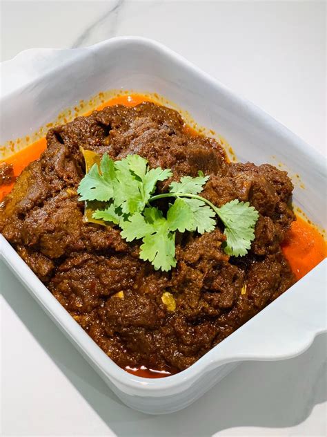 Chicken Rendang Recipe Malaysian Chef Wan Pudding Dessert Recipes Sinhala