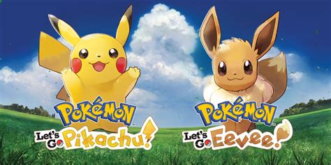 Pokémon Let s Go Pikachu Pokémon Let s Go Eevee Nintendo