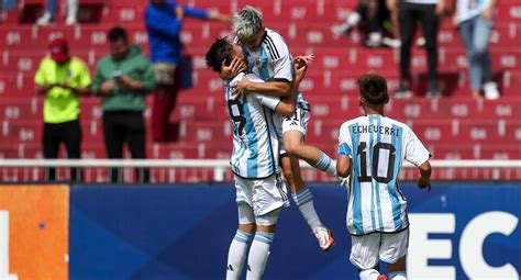 Argentina Venció 2 1 A Venezuela En El Sudamericano Sub 17 Y Quedó A Un Paso De La Clasificación