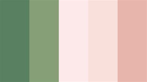 Pastel Pink And Green Color Palette Appetitecateringmx