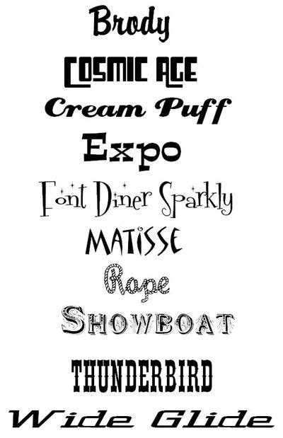 1950s Diner Font Retro Font Typography Fonts Fancy Fonts