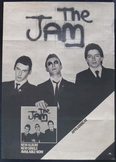 The Jam Jam In The City Lp Tour Poster 1977 1977 Poster