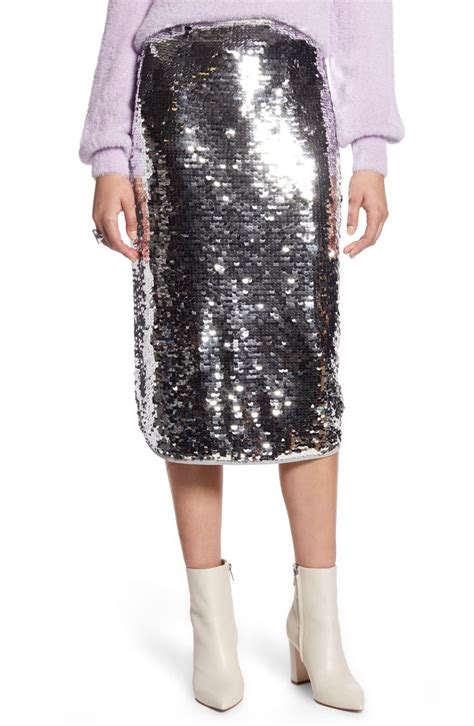 Halogen® Sequin Skirt Nordstrom Sequin Skirt Skirts Party Skirt