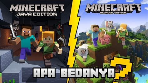 3 Perbedaan Utama Antara Minecraft Java Dengan Minecraft Bedrock Yg