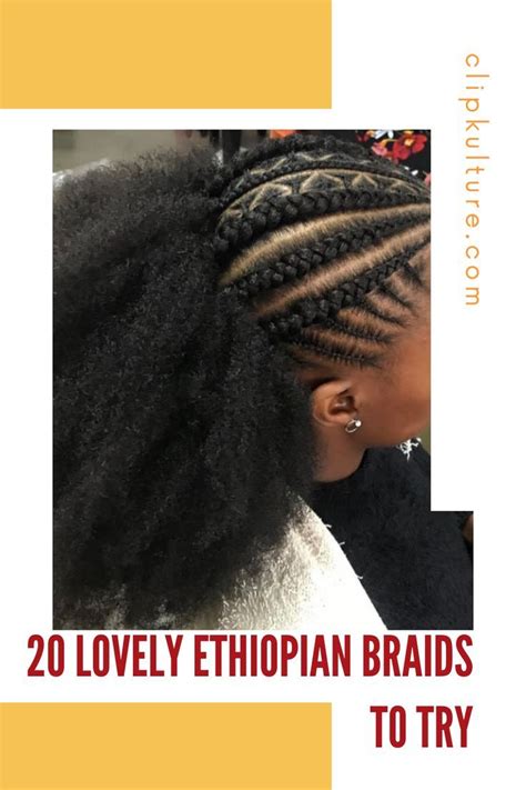 Habesha Braids Ethiopian Braids Are For Everyone Enjoy Ethiopian