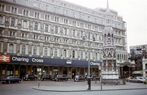 Charing Cross Station Strand 1972 Street View London Street