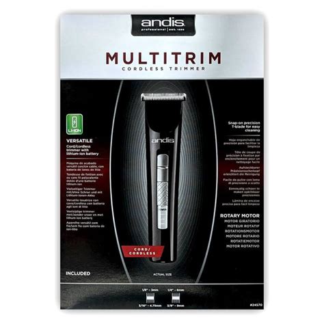 Andis Multitrim Cordless Trimmer CTL - Eson Direct
