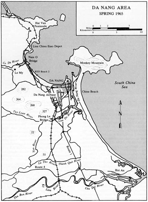 Da Nang Vietnam War Maps