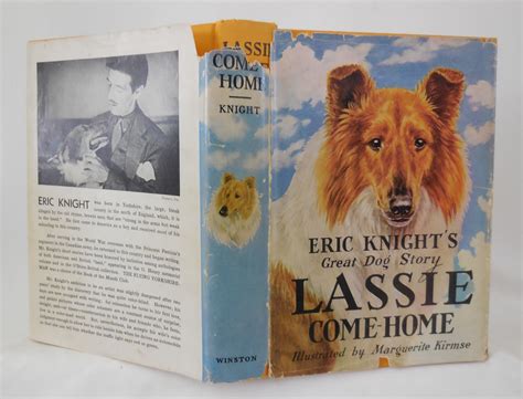 Lassie Come Home By Eric Knight Hardcover Eighth Printing 1942